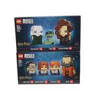 LEGO Brickheadz Harry Potter, Hermione, Ron Weasley, Hagrid 4095 + Lord Voldemort, Nagini, Bellatrix Lestrange 40496 Set