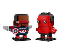 LEGO Brickheadz Marvel Captain America & Red Hulk 40668