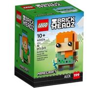 LEGO Brickheadz Minecraft Alex Set 40624 New & Sealed FREE POST