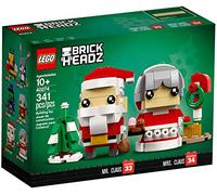LEGO 40274 Brick Headz Mr. & Mrs. Claus No.33 & No. 34 NEW lego sealed~