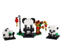 LEGO Holiday & Seasonal BRICKHEADZ 40466 CHINESE NEW YEAR PANDAS Festive Box Set