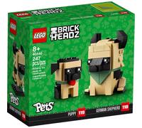 LEGO Brickheadz Puppy & German Shepherd Set 40440