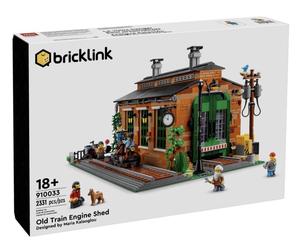 LEGO Bricklink Designer Program Old Train Engine Shed 910033 Limited Edition NEW