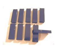 LEGO Bricks 3008 City - Brick (1 x 8 Pins, Pack of 10, Light Grey