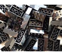 LEGO Bricks: Black 2x4. Part 3001 (X 25)
