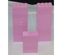 LEGO Bricks: Bright Pink 2x4. Part 3001 (X 25)
