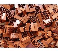 LEGO Bricks: Brown 2x3. Part 3002 (X 25)