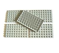 LEGO Bricks City 3033 - Plates 6 x 10 Pivots, Pack of 5, Light Grey