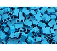LEGO Bricks: Dark Azure 1x2. Part 3004 (X 50)