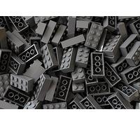 LEGO Bricks: Dark Grey 2x4. Part 3001 (X 25)