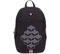 Lego Bricks Extended School Backpack Kids Everyday Rucksack School Bag 18L Black