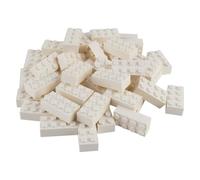 LEGO Bricks: White 2x4. Part 3001 (X 25)