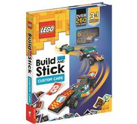 LEGO® Build and Stick: Custom Cars (Includes LEGO pieces, book and over 260 stickers)