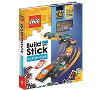 LEGO® Build and Stick: Custom Cars (Includes LEGO® bricks, book and over 260 stickers) Book Buster Books Multi One Size