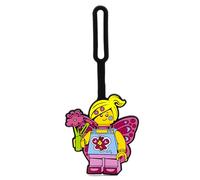 Lego Butterfly Girl Silicone Bag Tag (52853)