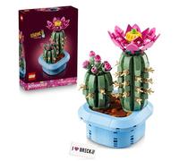 Lego Cactus - Lego 11509 Cactus in Bloom, with Printed Tiles, Botanical Elements