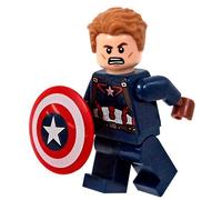 Lego Captain America Minifigure - Civil War Version - Loose by LEGO