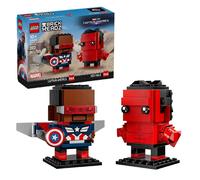 Lego Captain America & Red Hulk - 40668 Lego Multicolor