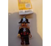 LEGO Iconic LED Flashlight Keychain for Iconic Fans - Novelty Toy for Kids - 76mm Figure - 2 CR2025 Batteries Included, Captain Brickbeard, One size
