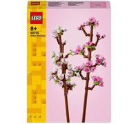 LEGO Botanicals Cherry Blossoms Toy - Faux Flowers Building Set - Desk Decoration or Floral Home Decor - Nature Gift for 8+ Year Old Girls & Teens - 40725