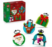 LEGO Christmas Ornaments - Santa, Snowman, Reindeer - 40744