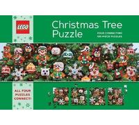 LEGO Christmas Tree Puzzle Four Connecting 100-Piece Puzzles by LEGO (Jigsaw)