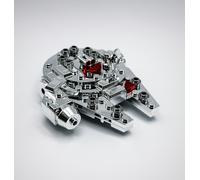 Lego Chrome Silver Plated Millennium Falcon Mini-Build Star Wars New