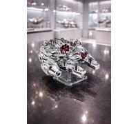 Lego Chrome Silver Plated Millennium Falcon Mini-Build Star Wars New