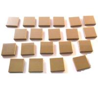 LEGO City 20 Dark Beige Tile with 2x2 Feet - Tiles - Smooth Plates