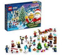 LEGO City 2023 Advent Calendar 60381 Christmas Holiday Countdown Playset, Gift Idea to Countdown to Adventure with Daily Collectible Surprises