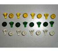 LEGO City - 24 Diamonds 8 in Green/White/Yellow