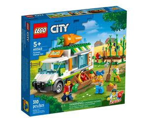 LEGO City 60345 Farmers Market Van - Brand New & Sealed