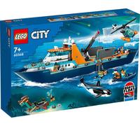 Lego City 60368 Artic Explorer Ship Floatable Toy Boat for Ages 7 & Up