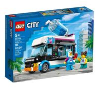 LEGO City 60384 Penguin Frozen Drink Car Toy Blocks Present City Making Vehicles Glue Boys Girls Ages 5 and Up