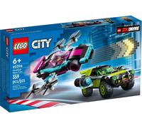 60396 City Modified Race Cars 6+ 359 Pieces Building Toy Build 2 Cool Race Cars Featured in the Popular Game 2k Drive, Medium