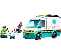Lego City Emergency Ambulance Toy Vehicle Set 60451 One Colour