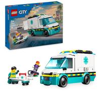 Lego City Emergency Ambulance Toy Vehicle Set 60451 One Colour