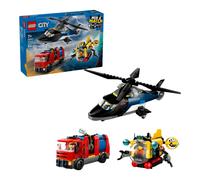 Lego City Helicopter, Fire Engine &Amp; Submarine Remix 60462 One Colour