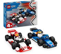Lego City 60464 F1 Williams Racing & Haas F1 Race Cars & 2 Mini Figures Playset