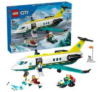 LEGO City Emergency Air Ambulance Airplane Toy Playset 60465
