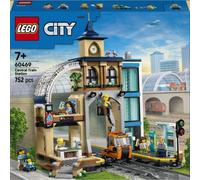LEGO City 60469 Central Train Station 752 pcs Toy Building Kit