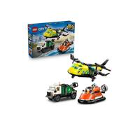 LEGO City Airplane, Service Truck & Hovercraft Remix 60505