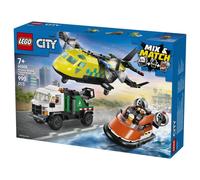 LEGO City Airplane, Service Truck & Hovercraft Remix 60505