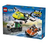 LEGO CITY 60505 Planes, Service Trucks and Rem Hovercraft, New