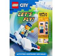 Lego City: Activity Book with Pilot & Plane Mini-Build: Let's Fly! (Activity Book with Minifigure)