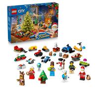 LEGO City Advent Calendar 2025 - Train, Car, Tractor, 7 Minifigures - 60475