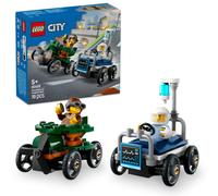 LEGO City Airplane vs. Hospital Bed Race Car - 2 Minifigures - 60459
