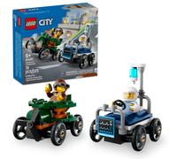 LEGO City Airplane vs. Hospital Bed Race Car Pack Toy - Building Toy for Kids Boys and Girls Ages 5+ - Gift for Birthdays and Holidays - Includes 2