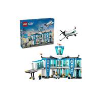 LEGO City Airport with Airplane Toy Model Airport Set 60502