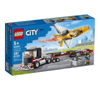 LEGO City Airshow Jet Transporter 60289 Building Kit; Fun Toy Playset